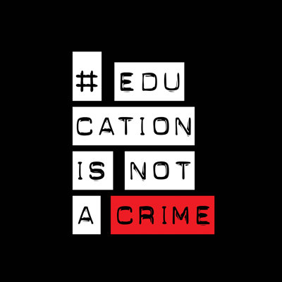Education is not a crime